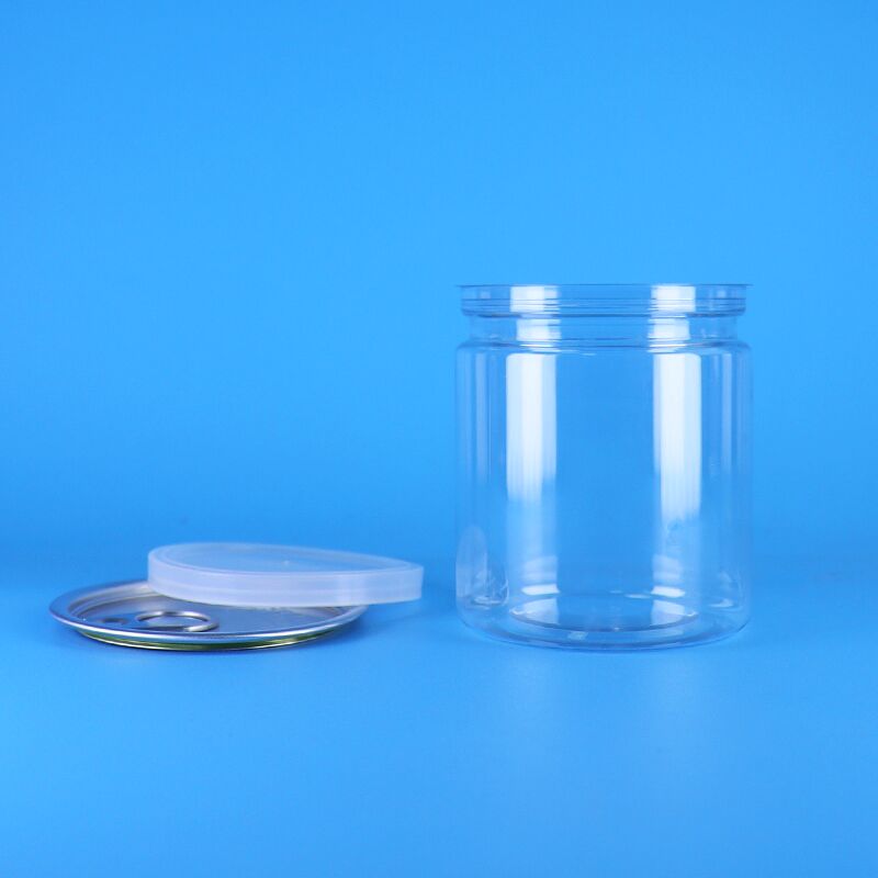 공기 밀폐 250ml PET 쉬운 개방 뚜?? 플라스틱 오리 캔 햄 오리 식품 포장 솔루션