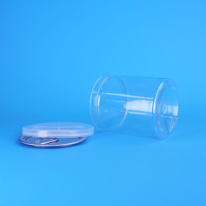 해산물 포장용 이지 오픈 뚜껑이 있는 BPA 프리 220ml PET 플라스틱 용기