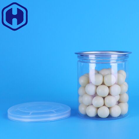 해산물 포장용 이지 오픈 뚜껑이 있는 BPA 프리 220ml PET 플라스틱 용기