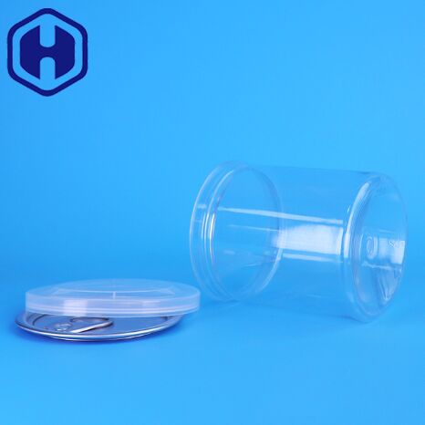 해산물 포장용 이지 오픈 뚜껑이 있는 BPA 프리 220ml PET 플라스틱 용기