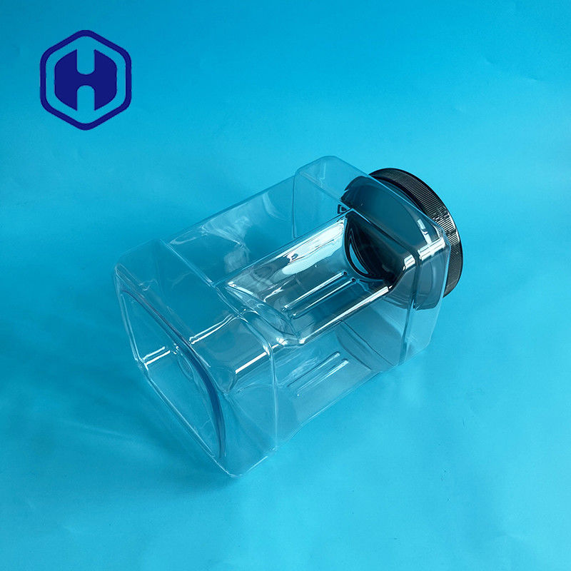 부엌 저장을 위해 놓이는 110mm 넓은 입 2805ml 핀치 그립 플라스틱 단지