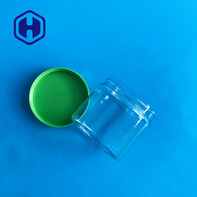 과자 과자를 위한 애완 동물 넓은 입 누출 증거 플라스틱 단지 450ml 15oz에 나사