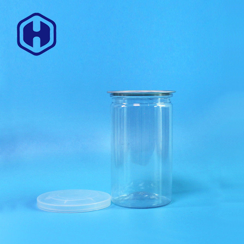 곧은 건강한 Bpa 무료 투명 플라스틱은 211# 12 온스 360 밀리람베르트 마른 열매 양념 공장들을 캔으로 만듭니다