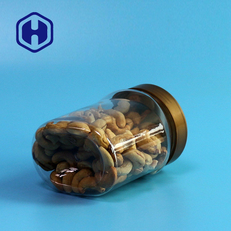 13.8 온스 스크루는 410 밀리람베르트 누출 내구성 플라스틱 항아리 식품 안전한 패키징하는 계란형을 뚜껑을 덮습니다