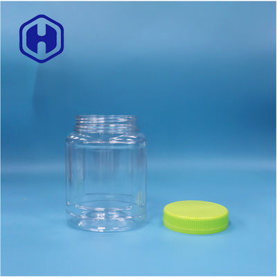 투명한 타원형 PET 쿠키 과자 견과류 쿠키 롤리팝 과일 젤리 잔