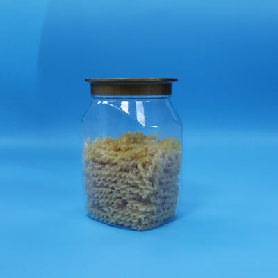 고품질 투명한 플라스틱 PET 식품 보관 용기 견과류 봉쇄 뚜??