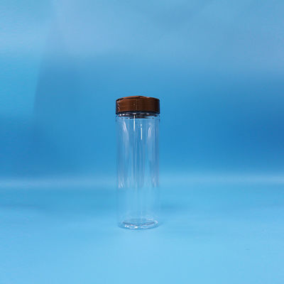 플라스틱 PET 둥근 넓은 입 투명 향신료 병 시프 캡 칠리 페퍼 파우더