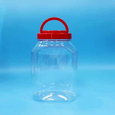 투명 플라스틱 PET 넓은 입구 병, 식품, 국수, 비스킷, 사탕 포장용